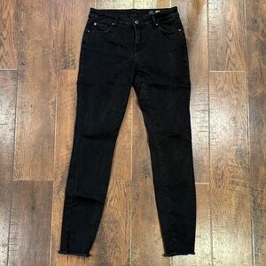 Women's Armani Exchange J01Black Jeans super skinny